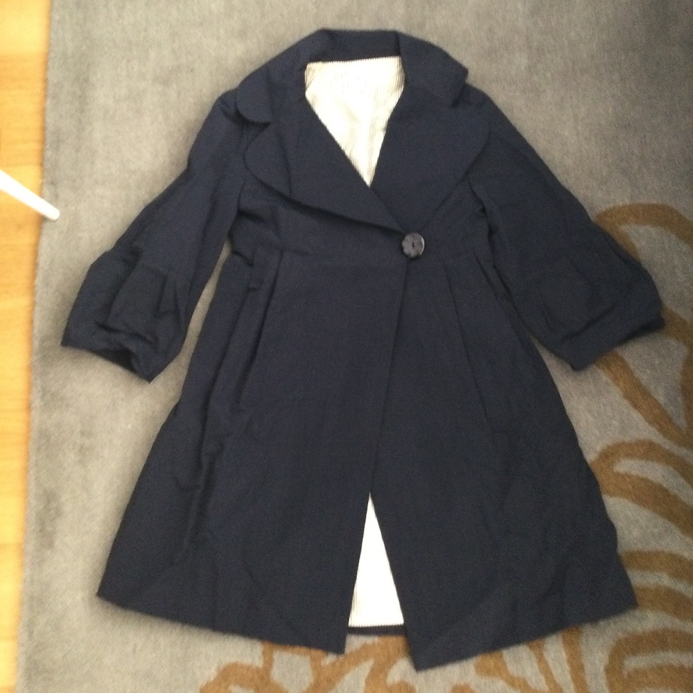 Nanette Lepore lightweight dress coat sz 2